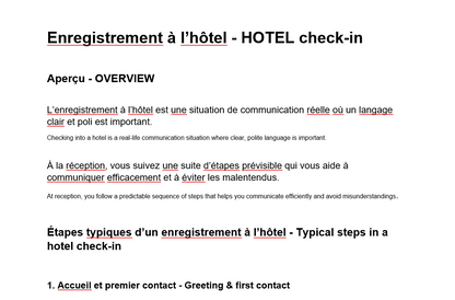 Check-in Hotel